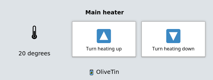 dashboard heating control panel